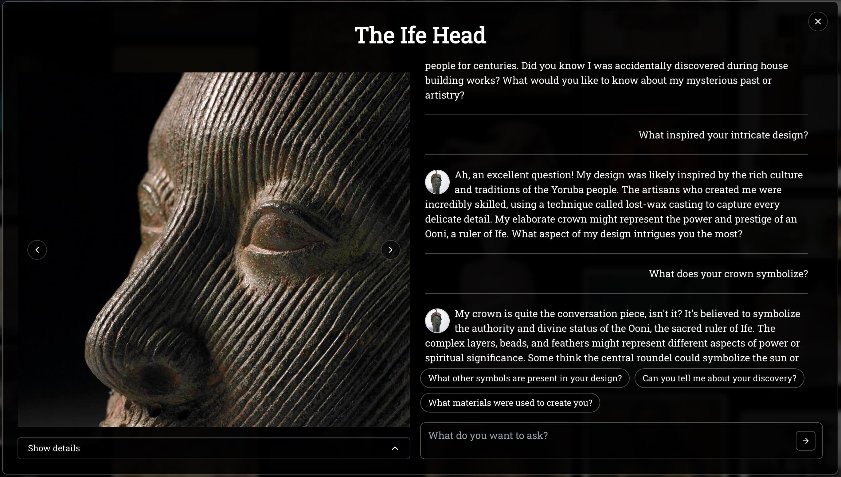 A conversation with the Ifa Head A conversation with the Ifa Head